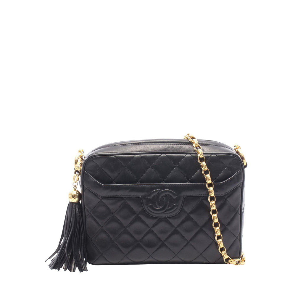 Vintage Chanel 1991 Quilted Tassel Bag