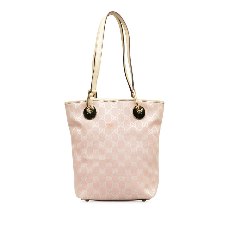 Vintage Gucci Pink Ecslipse Tote