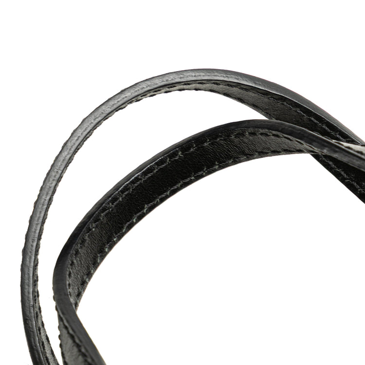 Vintage Fendi Black Mini Zucchino Bag