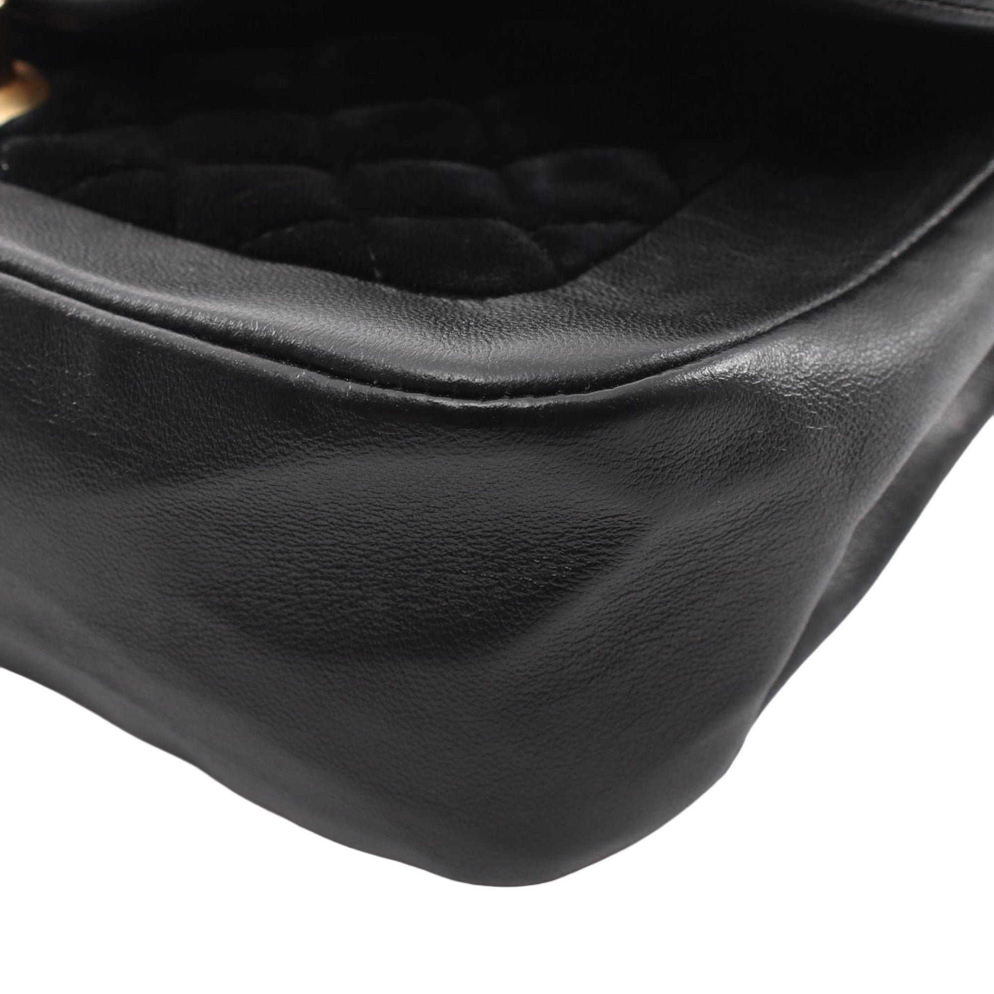 Vintage Chanel Lambskin + Velvet Flap