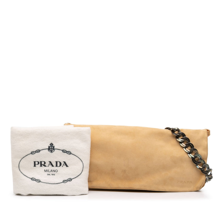 Vintage Prada Suede Pouch