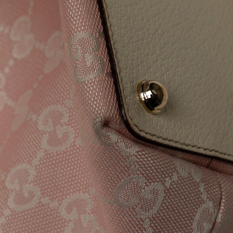 Vintage Gucci Pink Ecslipse Tote