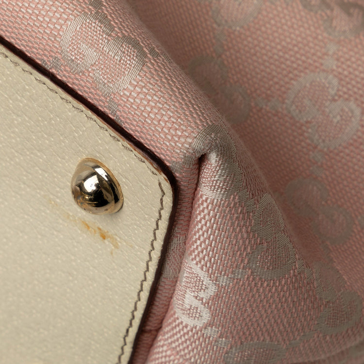Vintage Gucci Pink Ecslipse Tote