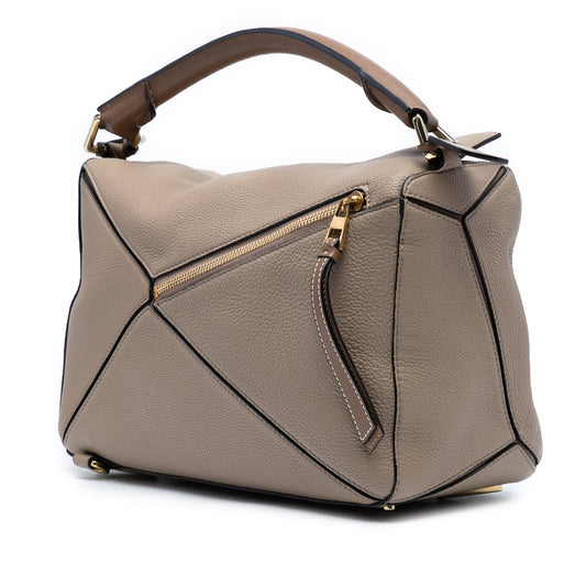Loewe Puzzle Bag in Elephant Grey