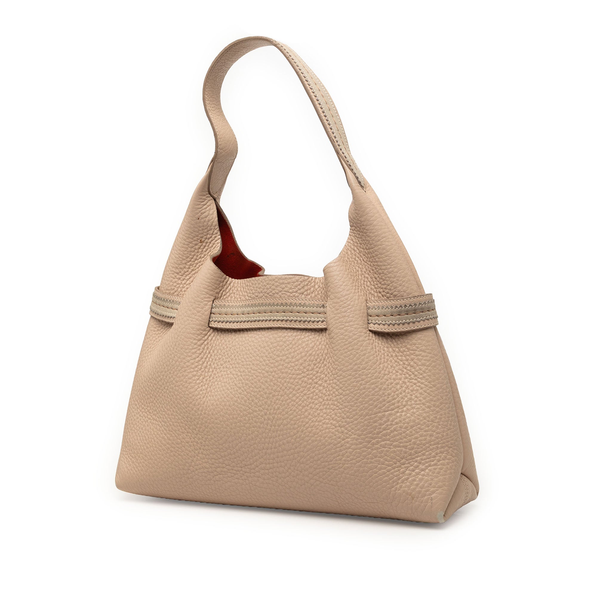 Vintage Ferragamo Leather Shoulder Bag