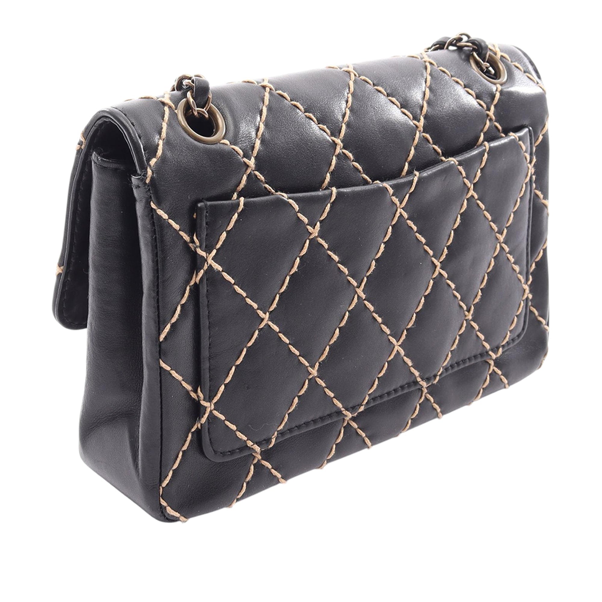 Vintage Chanel Wild Stitch Flap Purse