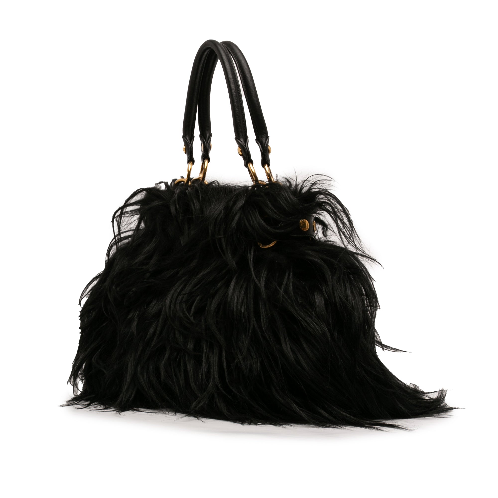 Vintage Miu Miu Fur Handbag
