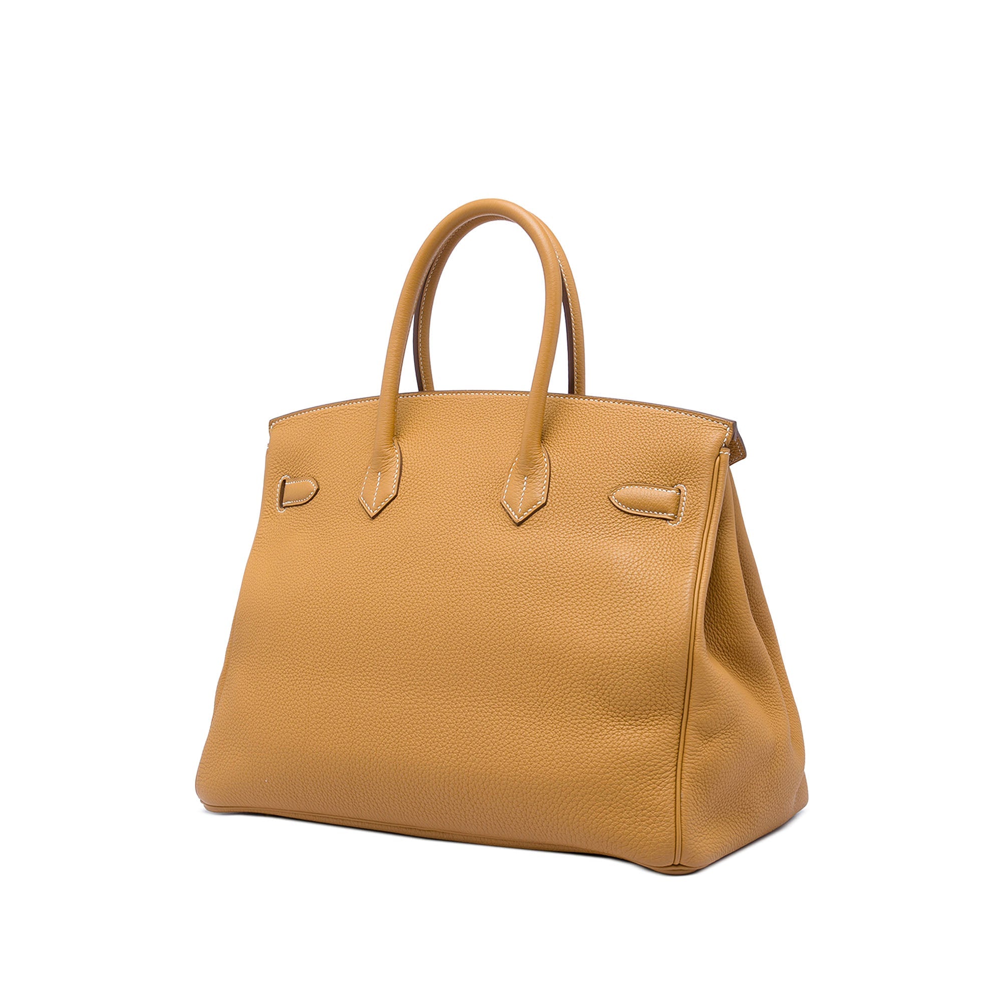Vintage Hermès Yellow Birkin 35