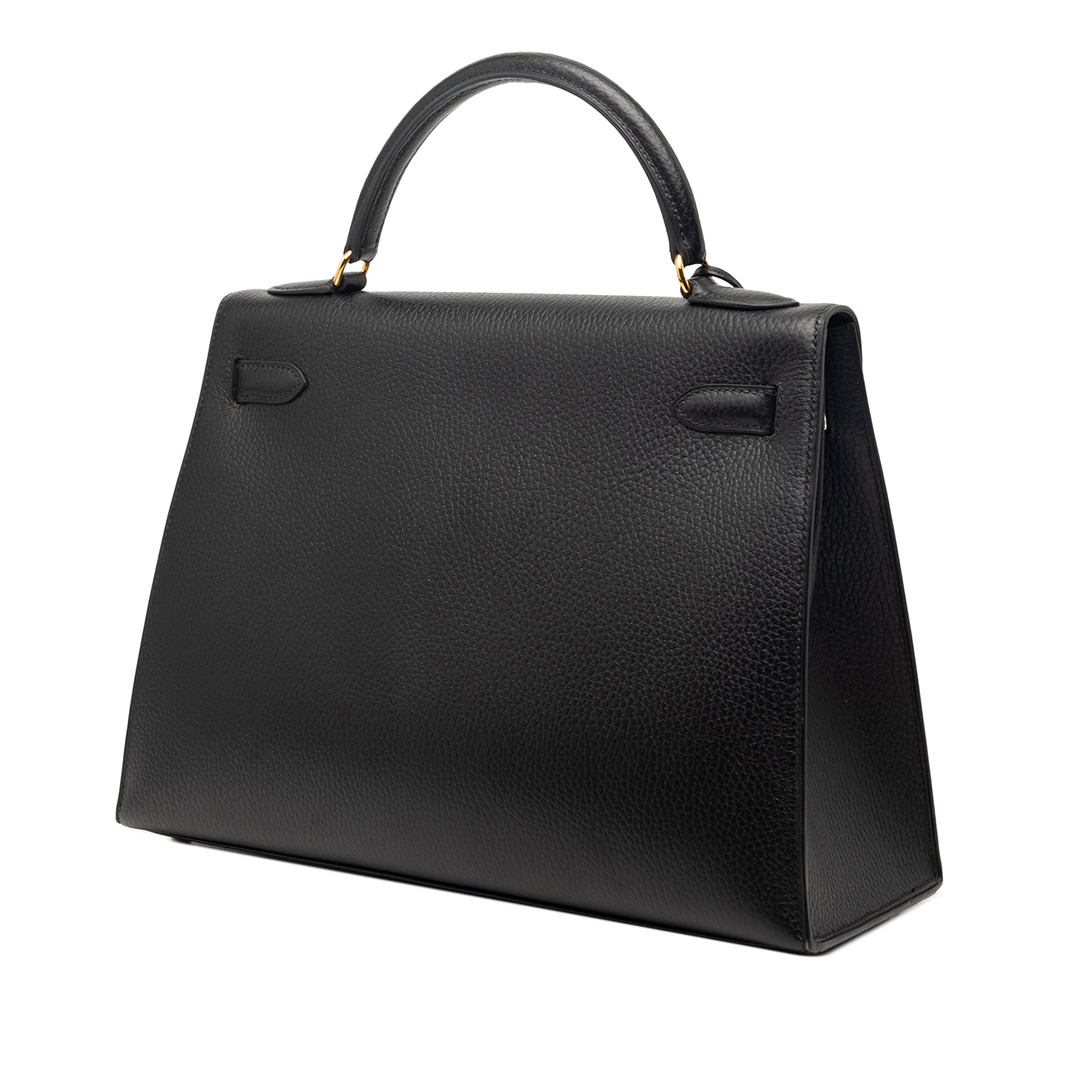 Vintage Hermès Black Sellier