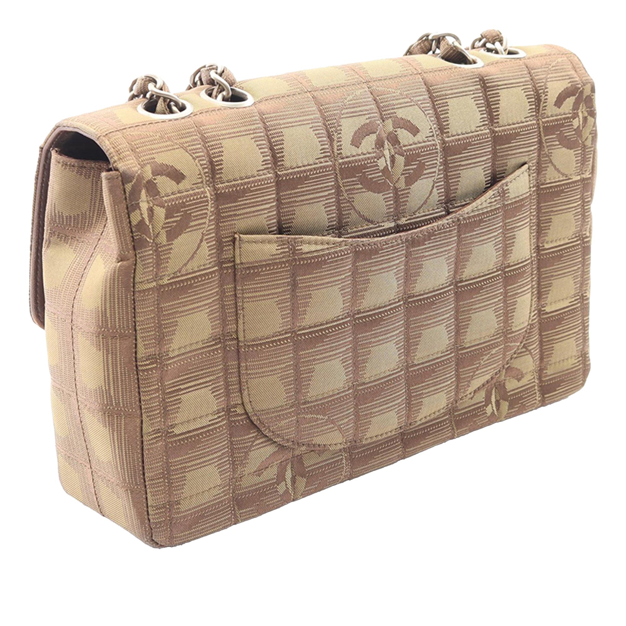 Vintage Chanel Nylon Travel Single Flap