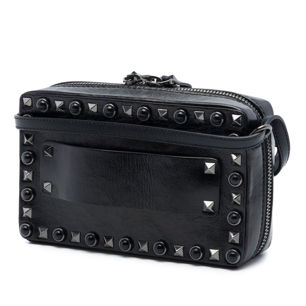 Vintage Valentino Leather Rolling Rockstud