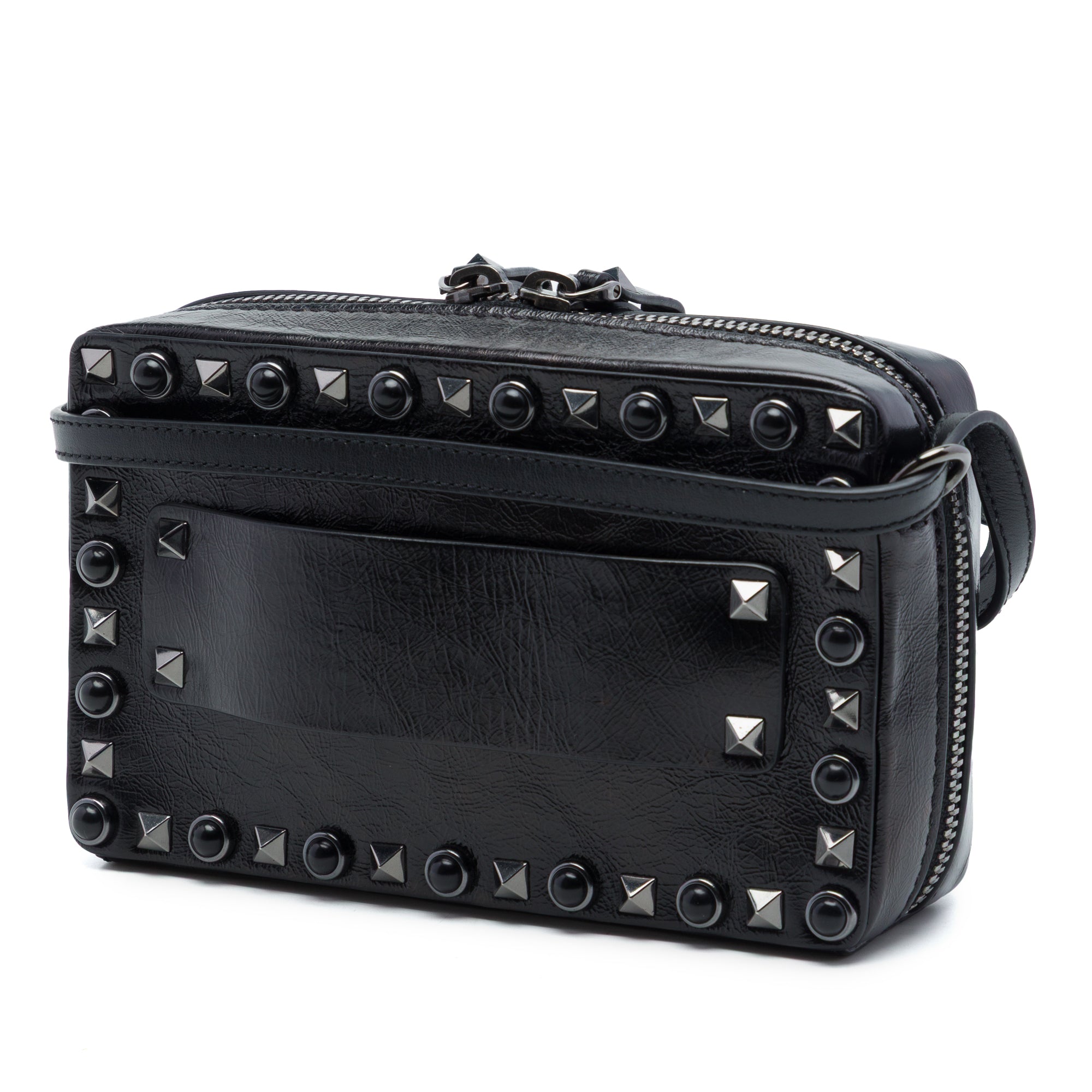 Vintage Valentino Leather Rolling Rockstud
