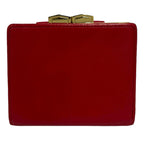Vintage Saint Laurent Red Bifold Wallet