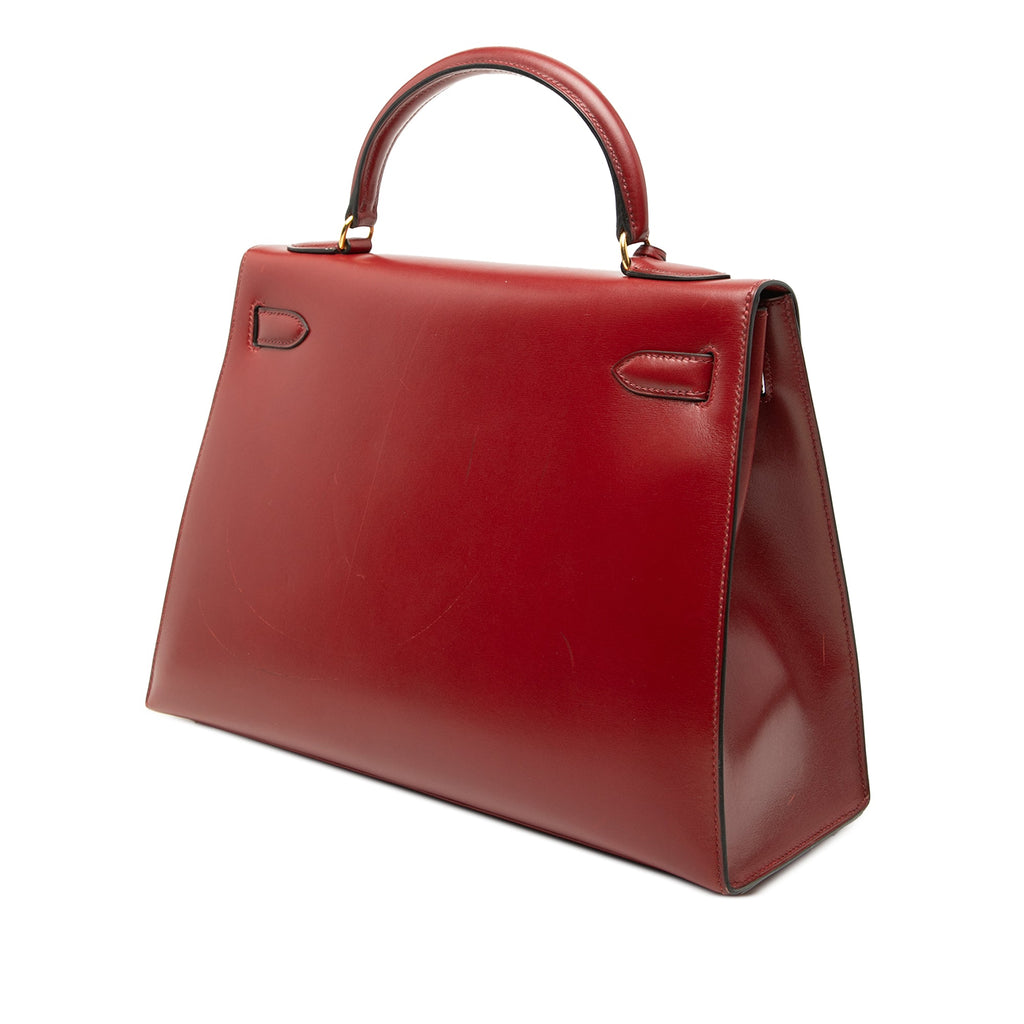 Vintage Hermès Red Sellier