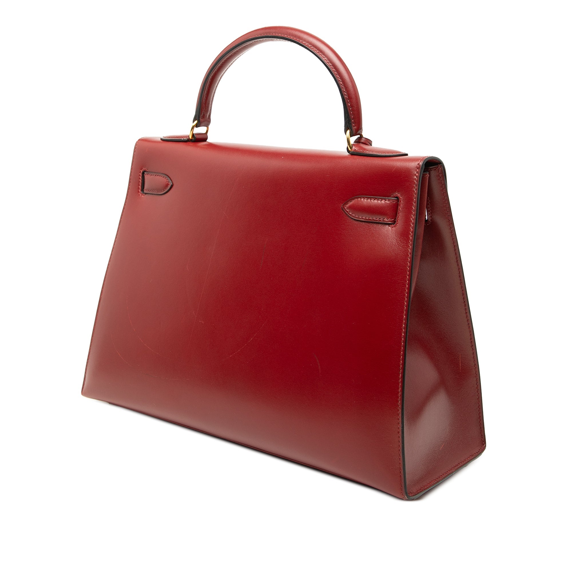 Vintage Hermès Red Sellier