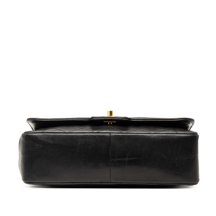 Vintage Black Chanel LambSkin Diana Bag