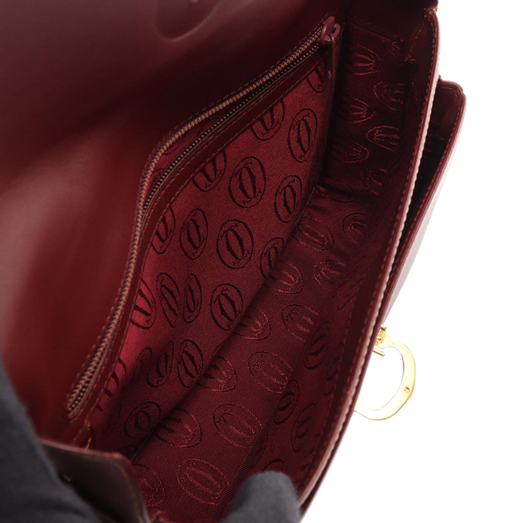 Vintage Cartier Red Crossbody