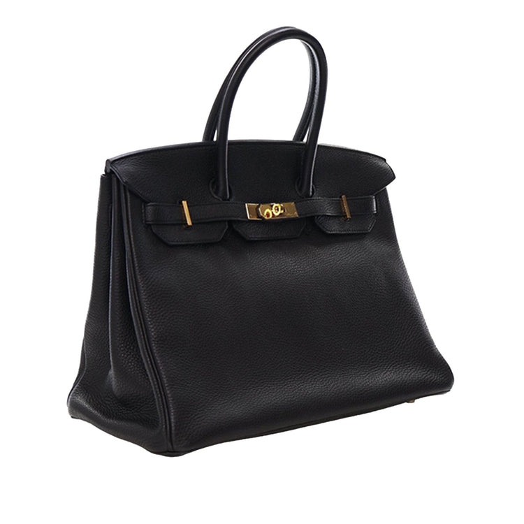 Vintage Hermès Black Birkin