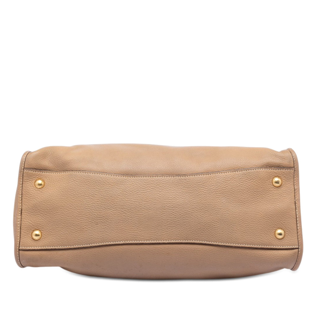 Vintage Prada Vitello Zip Satchel