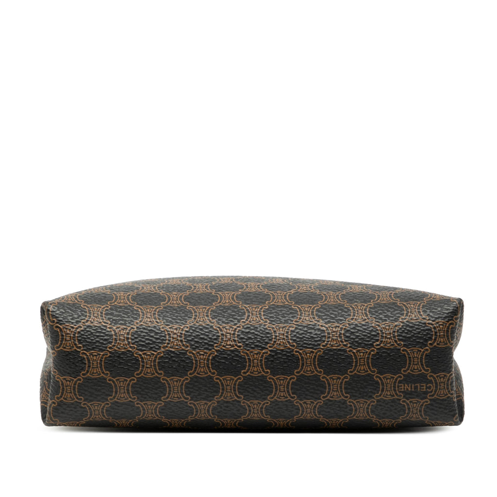 Vintage Celine Macadam Canvas Pouch