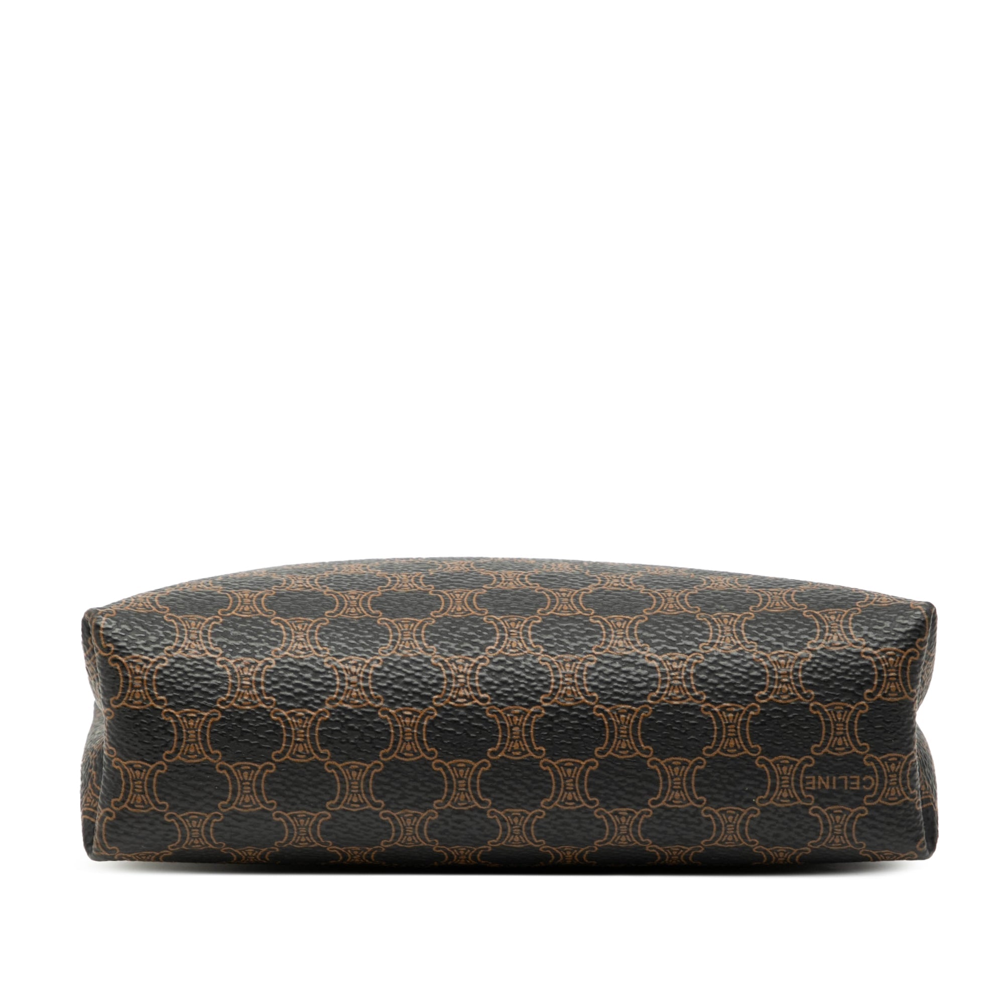 Vintage Celine Macadam Canvas Pouch
