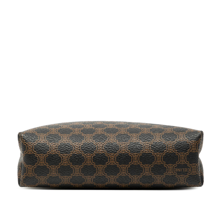 Vintage Celine Macadam Canvas Pouch