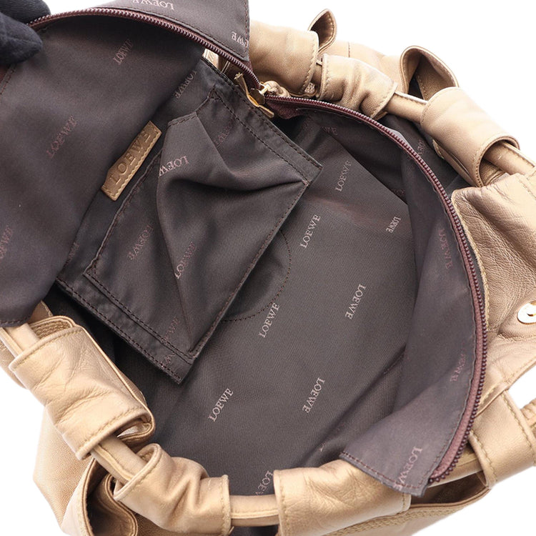 Vintage Loewe Metallic Nappa Bag