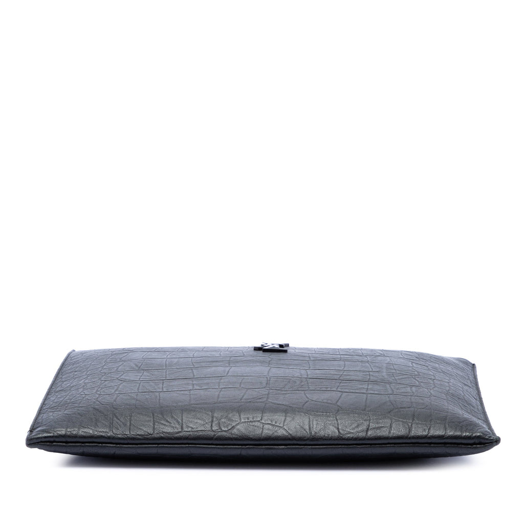 Vintage Saint Laurent Leather Document Holder