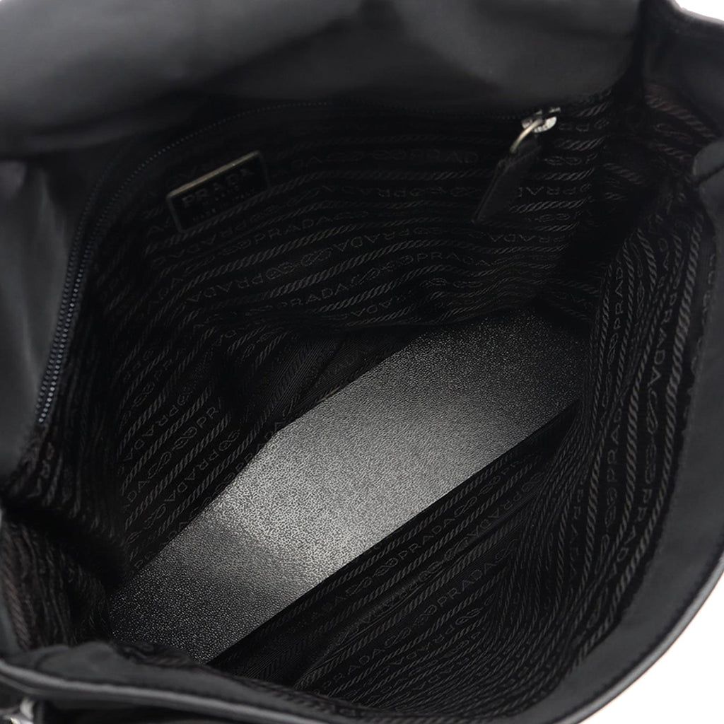 Vintage Prada Buckle Messenger Bag