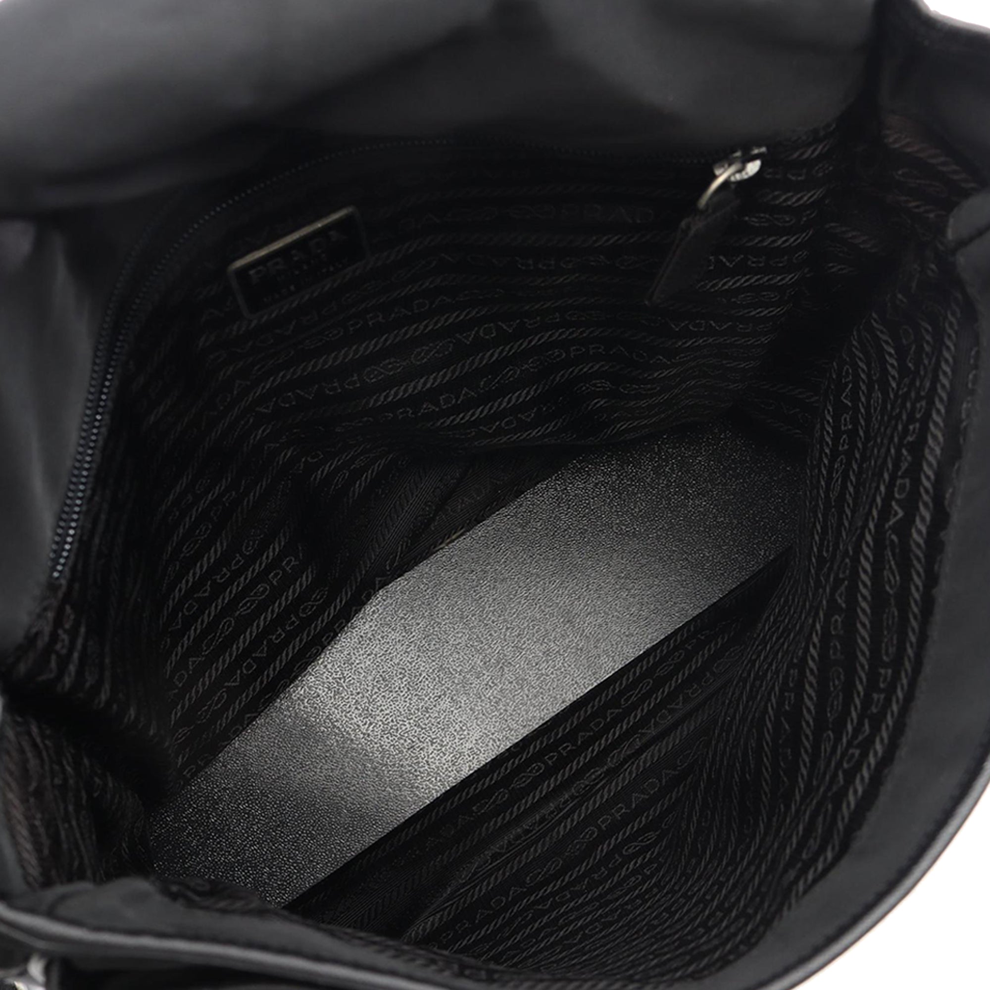 Vintage Prada Buckle Messenger Bag