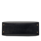 Vintage Hermès Black Sellier