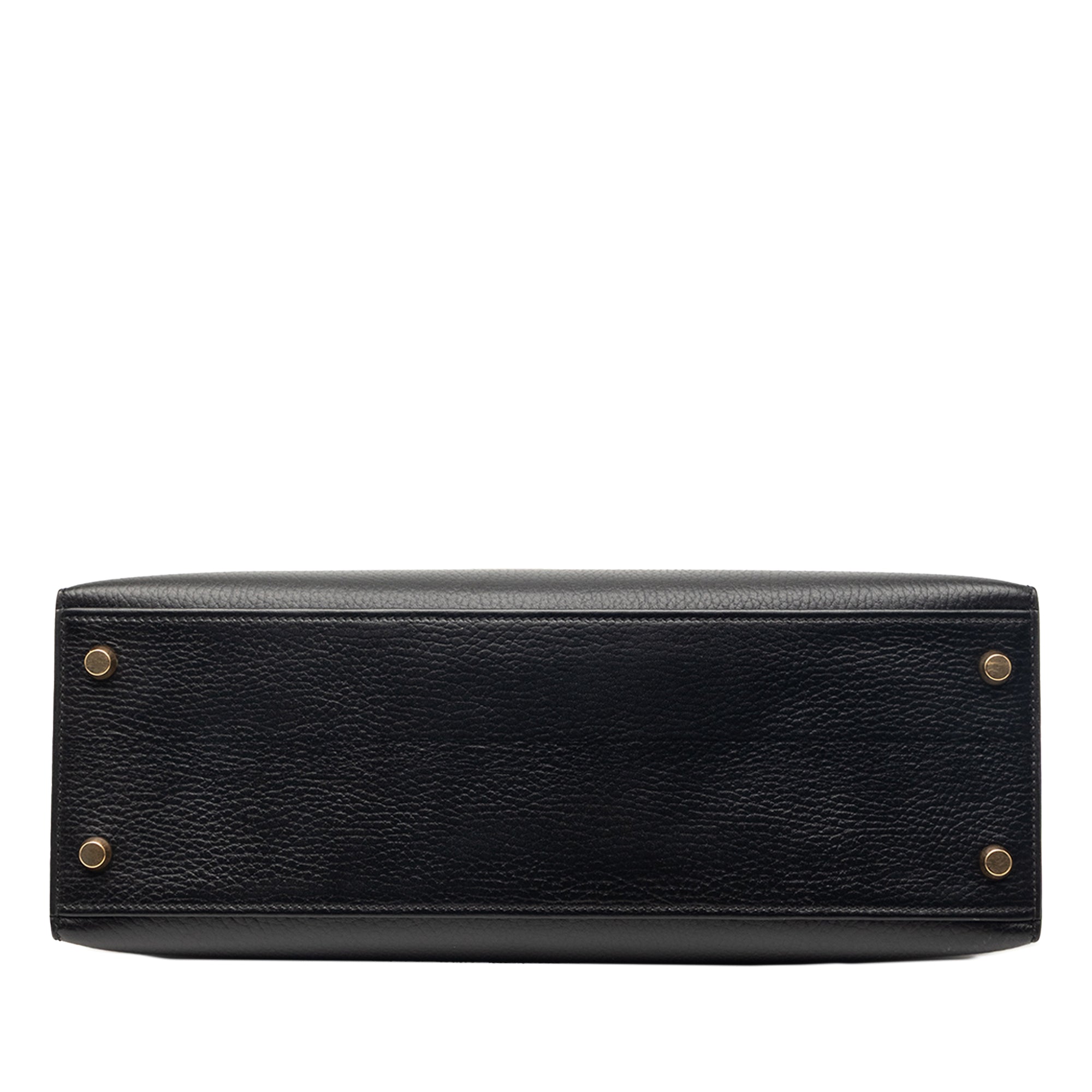 Vintage Hermès Black Sellier