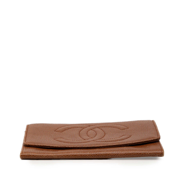 Vintage Chanel Caviar Compact Wallet