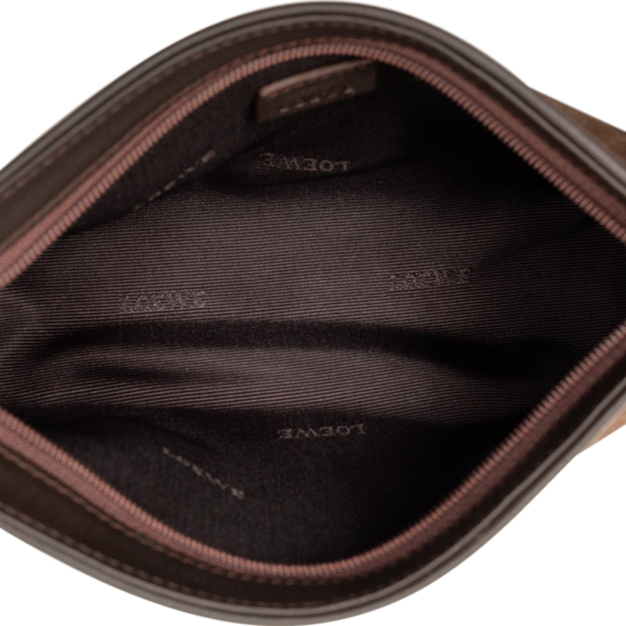 Vintage Loewe Suede Pouch
