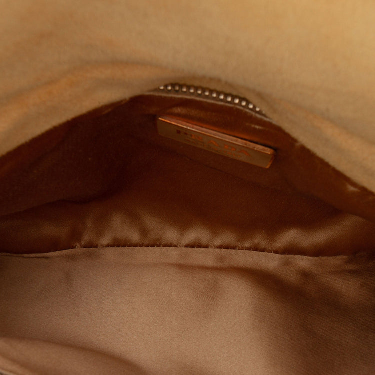 Vintage Prada Suede Pouch