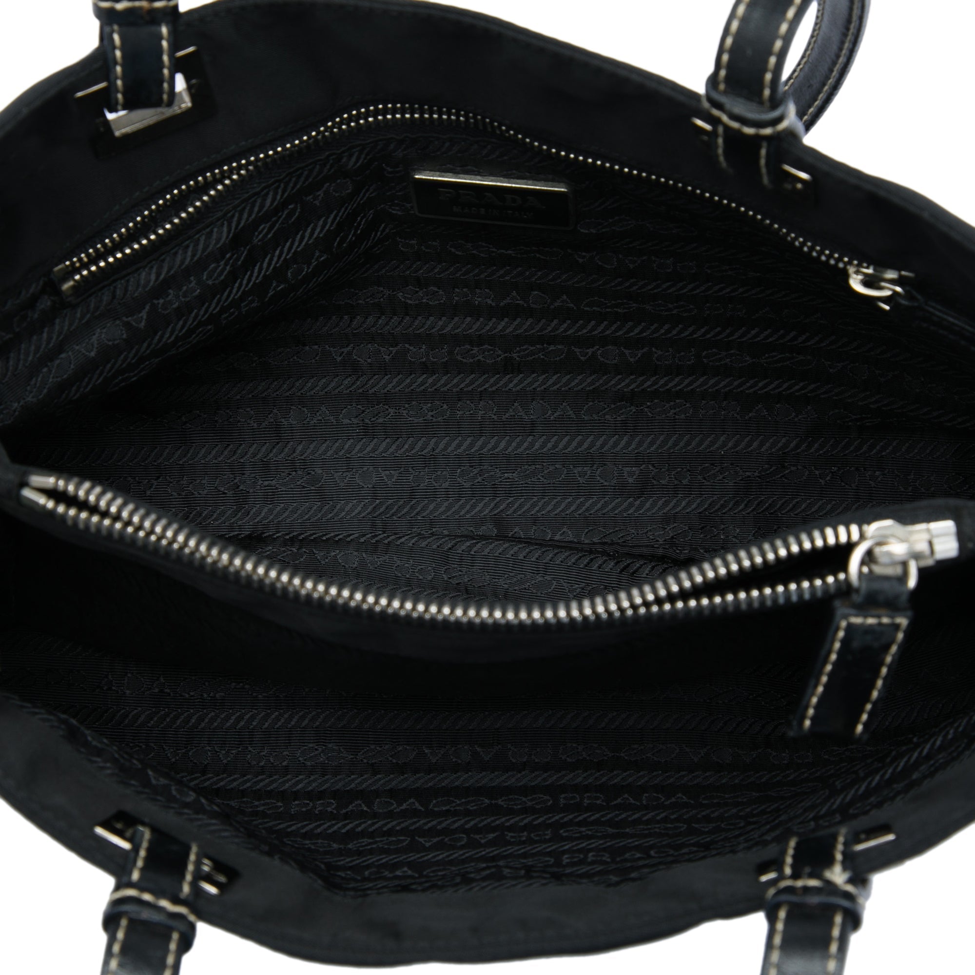 Vintage Prada Black Tote