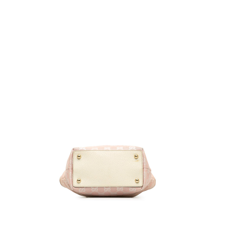 Vintage Gucci Pink Ecslipse Tote