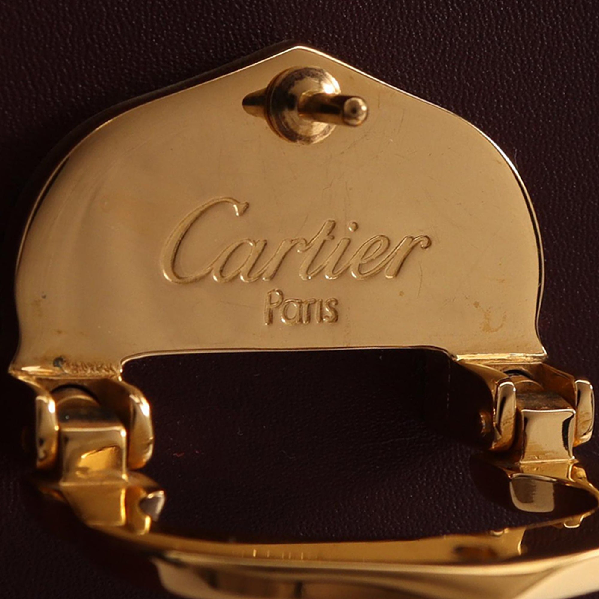 Vintage Cartier Red Crossbody