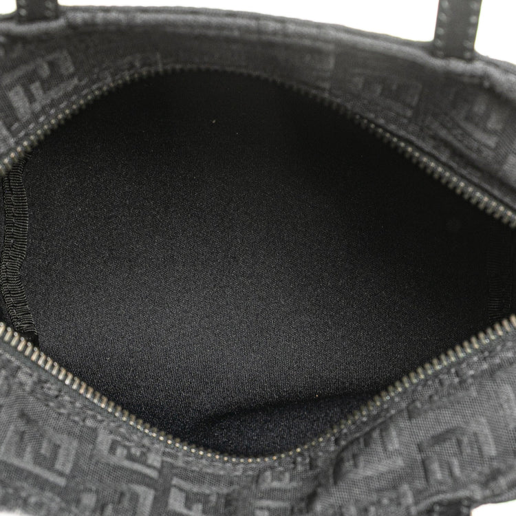 Vintage Fendi Black Mini Zucchino Bag