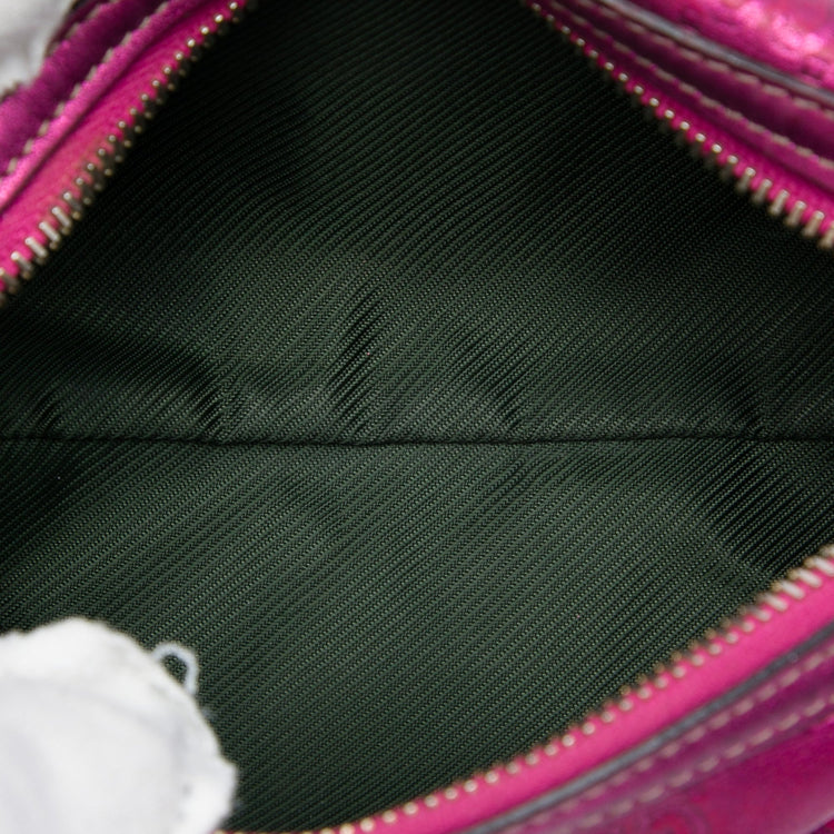 Vintage Gucci Pink Metallic Pouch