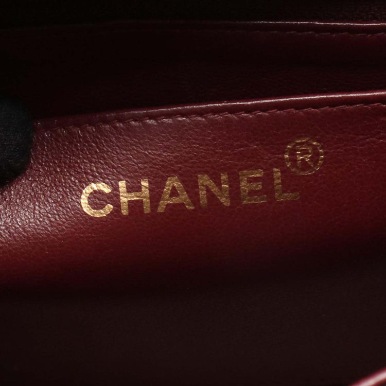 Vintage Chanel Black Parent Flap Bag