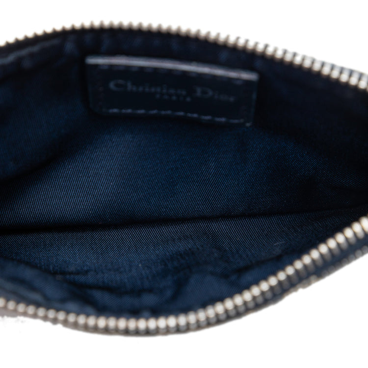 Vintage Dior Blue Trotter Wristlet