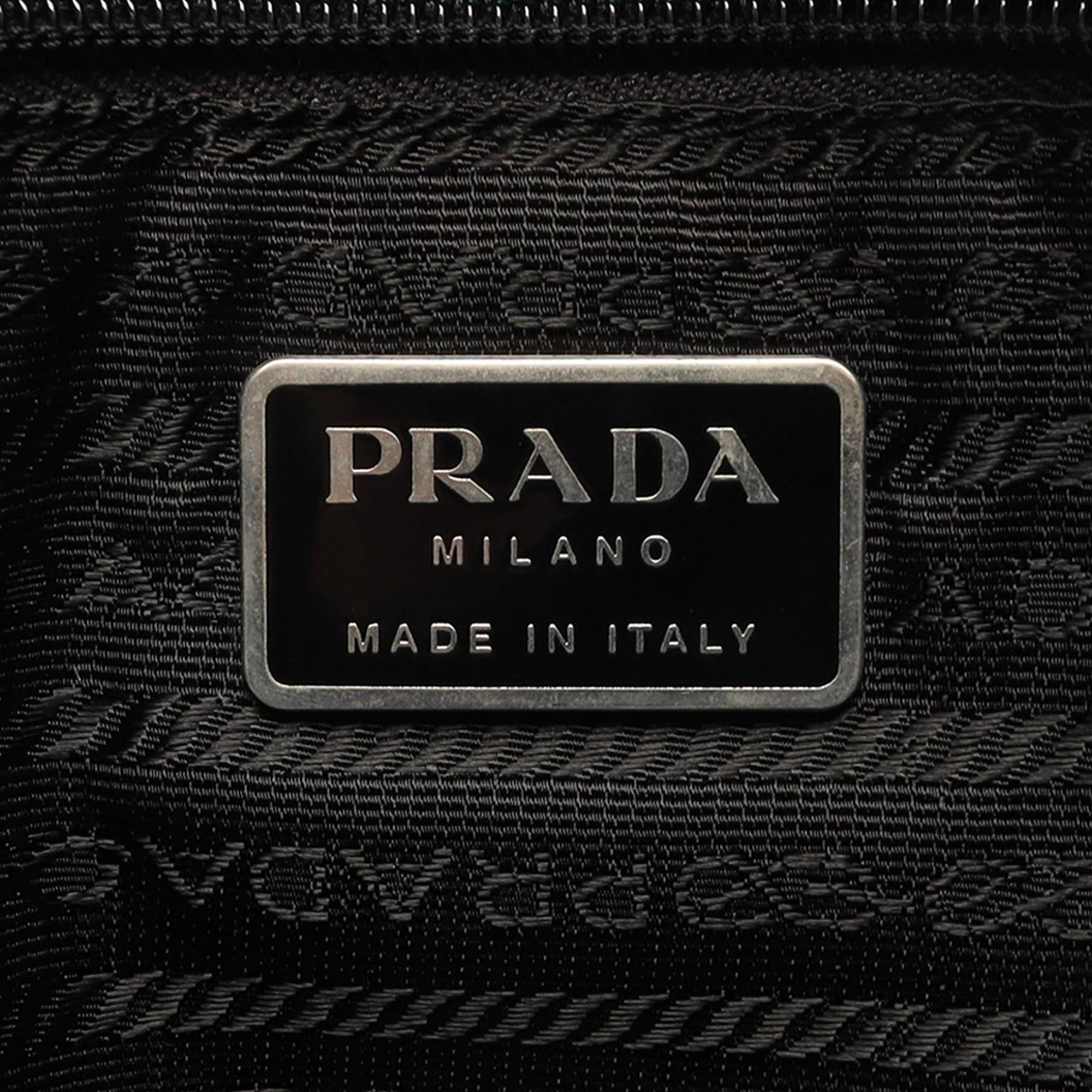 Vintage Prada Buckle Messenger Bag