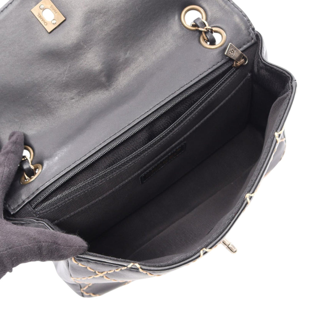 Vintage Chanel Wild Stitch Flap Purse