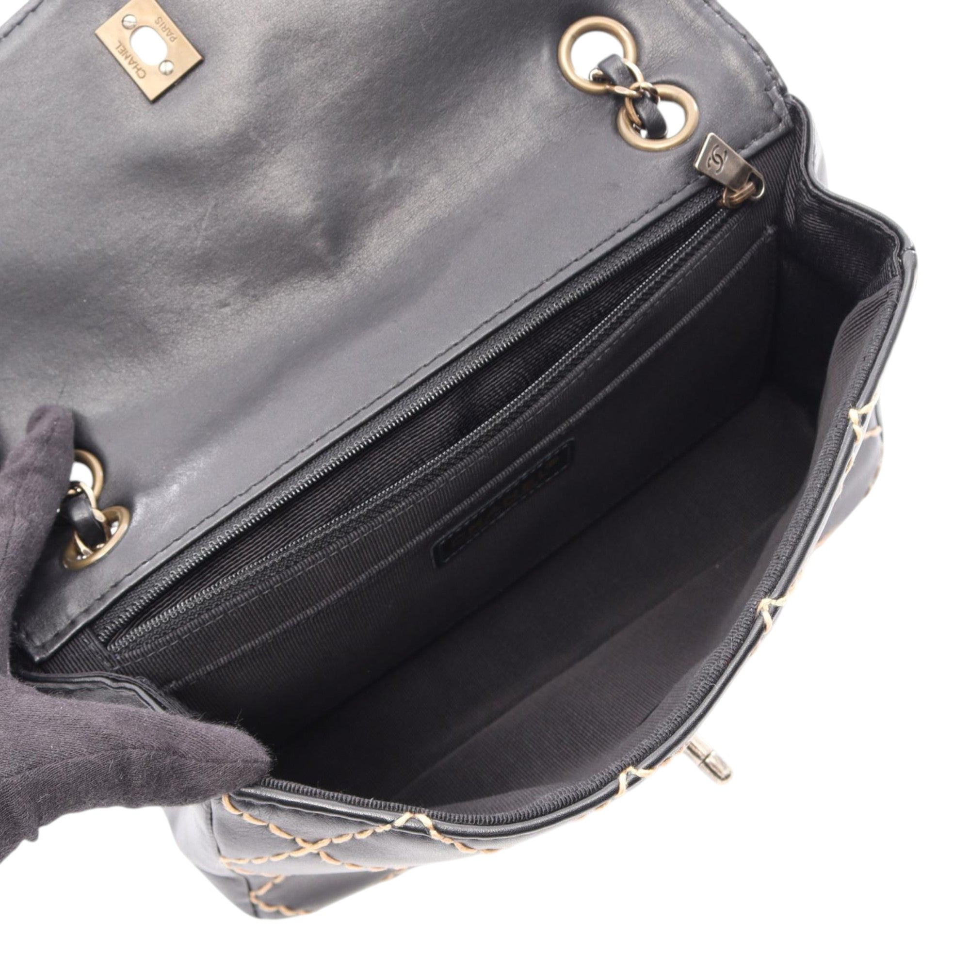 Vintage Chanel Wild Stitch Flap Purse