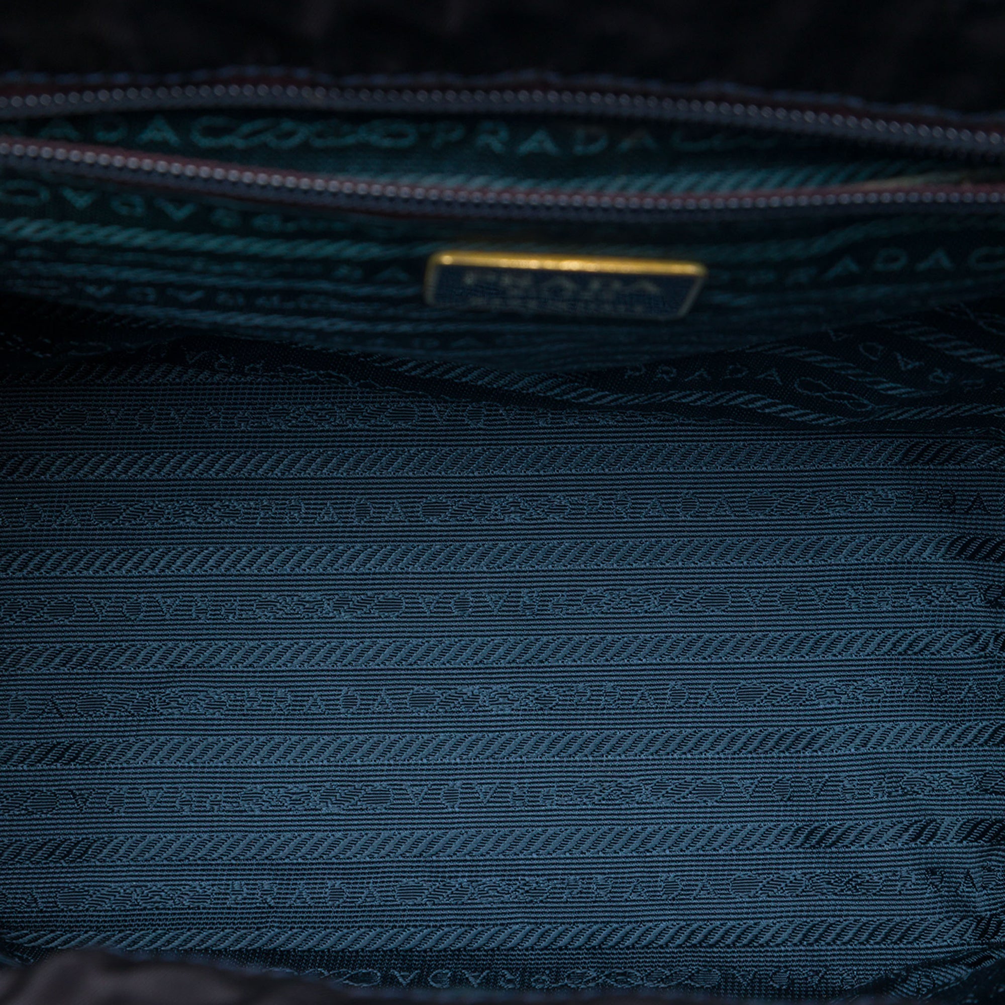Vintage Prada Metal Top Handle Bag