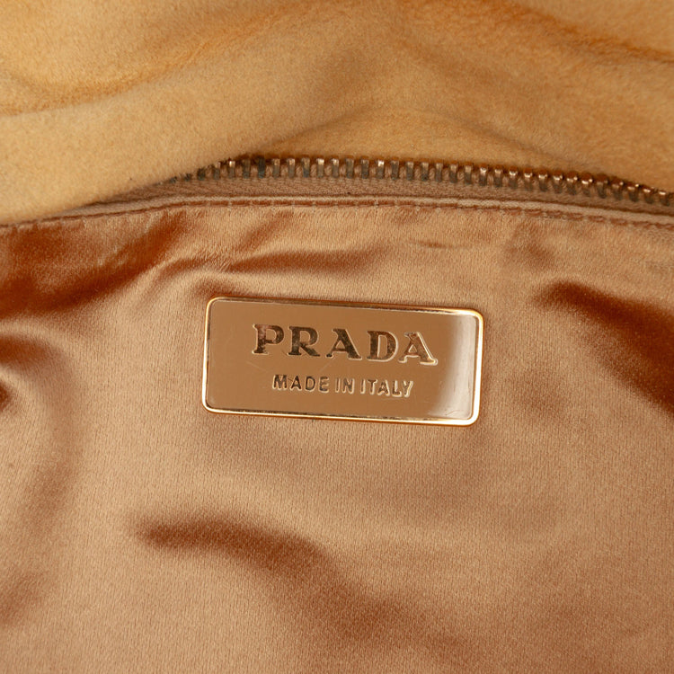 Vintage Prada Suede Pouch