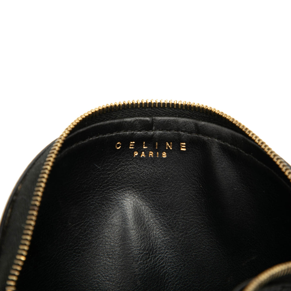 Vintage Celine Macadam Canvas Pouch