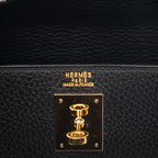 Vintage Hermès Black Sellier