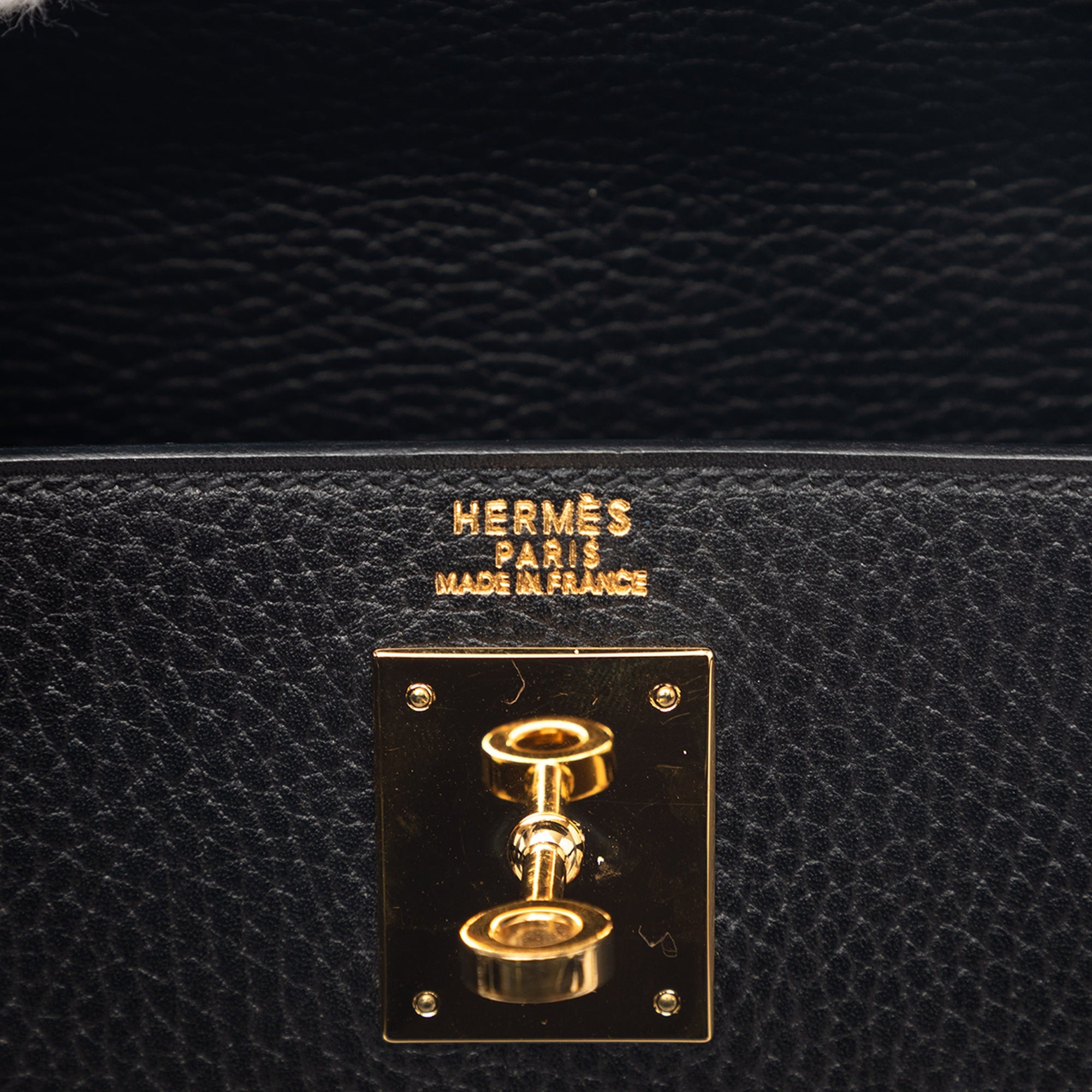 Vintage Hermès Black Sellier